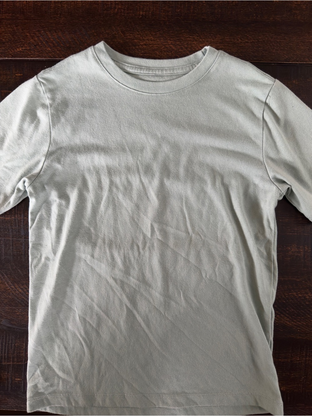 wonder nation Short Sleeve Crew Neck Tee - Pale Gray